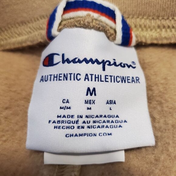 Champion Logo Print Fleece-lined Jogger Pull-on Drawstring Pants Medium Women - Picture 6 of 12